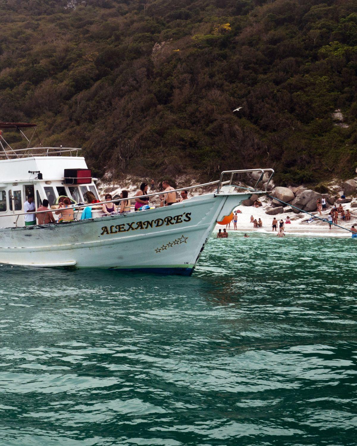 Paseo en Barco Arraial do Cabo